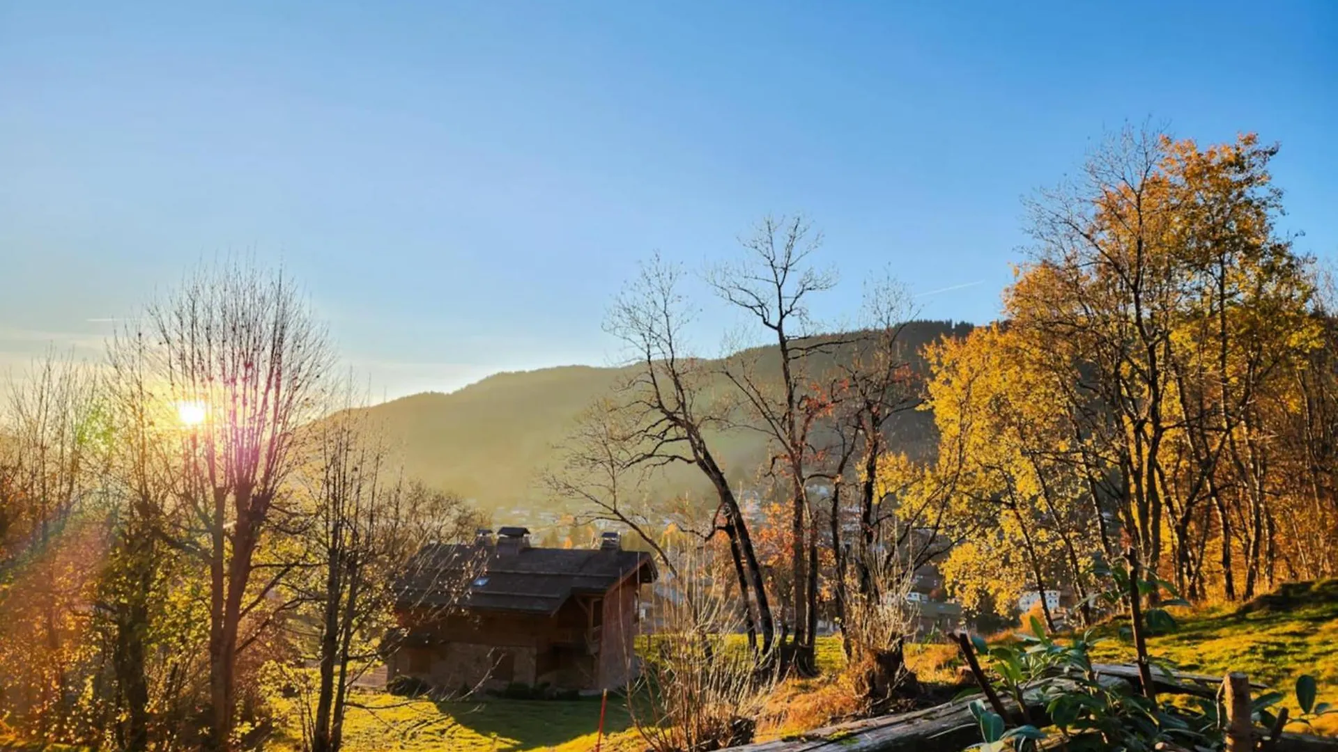 Apartment Logement A Megeve Avec Jardin